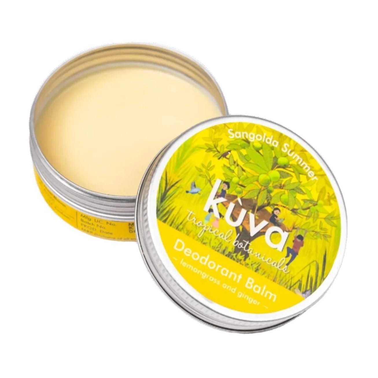 Deodorant Balm - 'Sangolda Summer'  - Lemongrass & Ginger