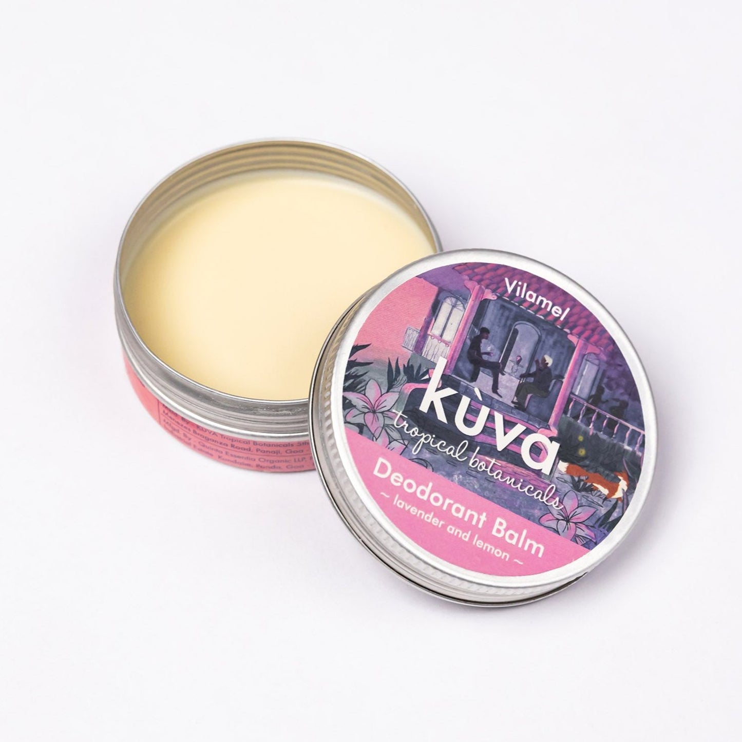 Deodorant Balm - "Vilamel" - Lavender & Lemon